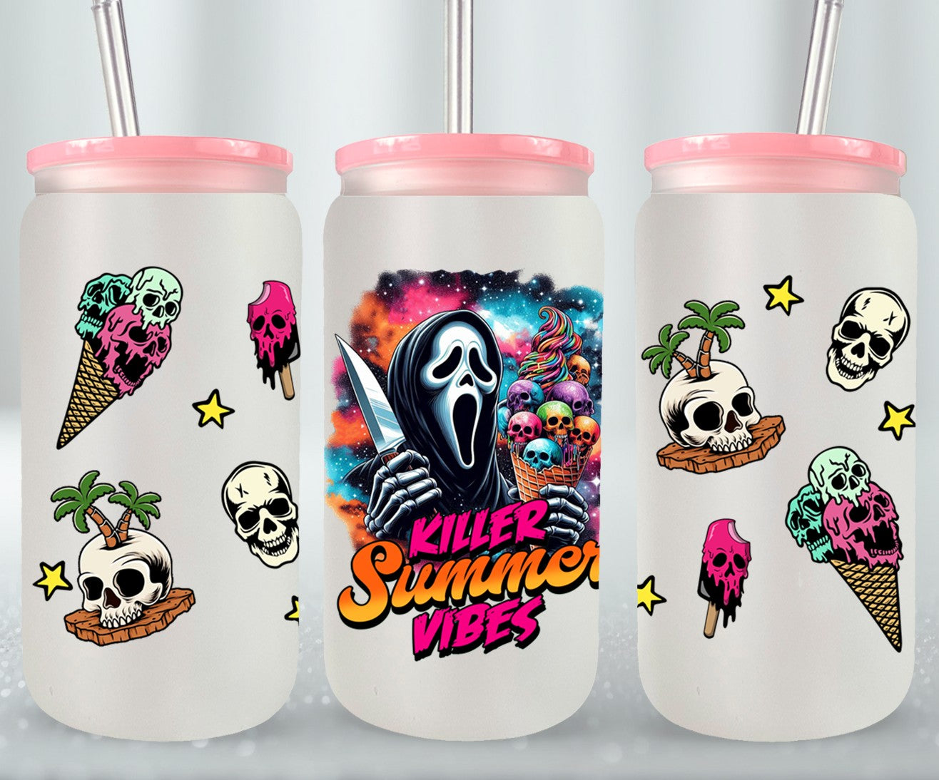 Summer Killer Vibes-10733 - glass can