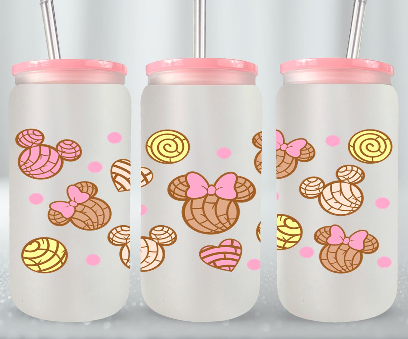 Concha Mousy Girl-10099 - glass can