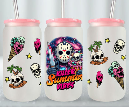 Summer Killer Vibes - glass can