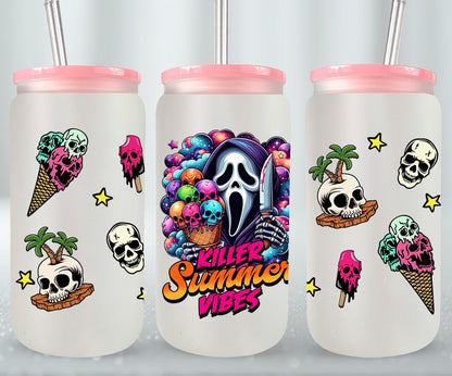 Summer Killer Vibes - glass can