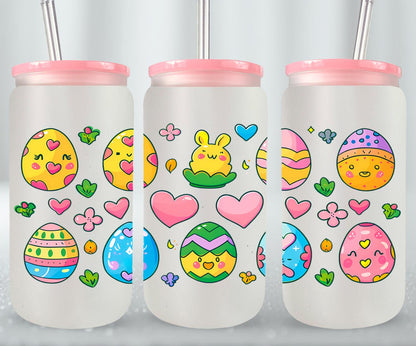 Easter Eggs-10325 - glass can