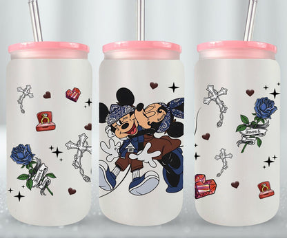 Cholos Cartoon-10149 - glass can