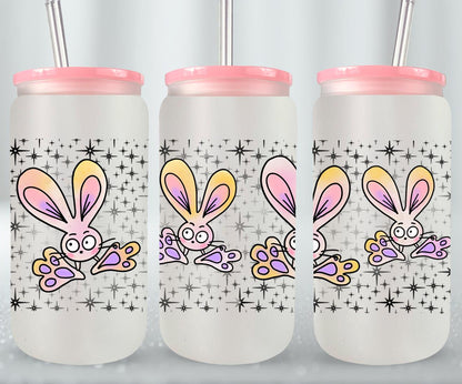 Funny Bunnies-10350 - glass can