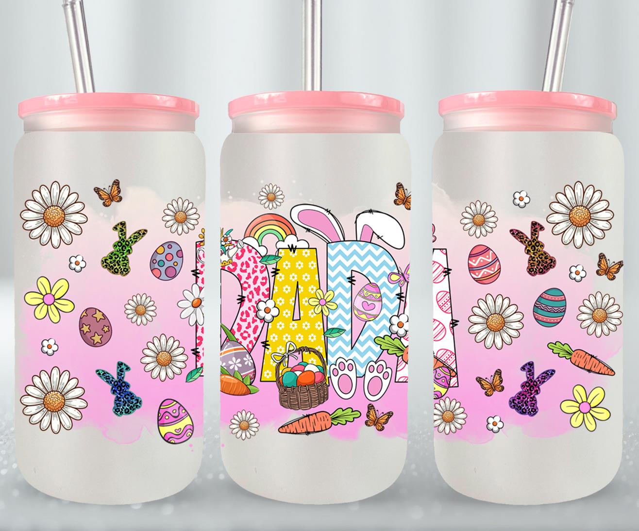 Dada Easter Day-10320 - glass can