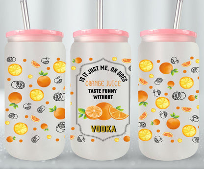 Orange Juice + Vodka-10272 - glass can