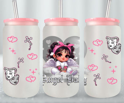 Angel Baby-10124 - glass can