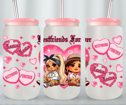 Best Friends Forever-10127 - glass can