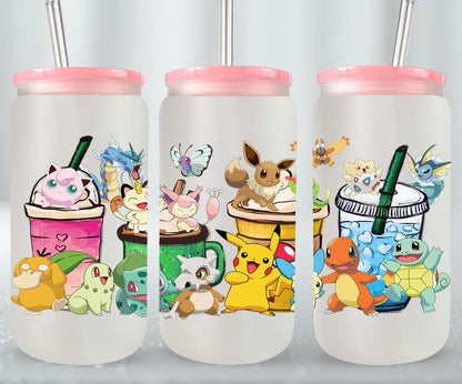 Yellow Electric Rodent-9938 - glass can