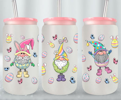 Easter Gnomeo-10328 - glass can