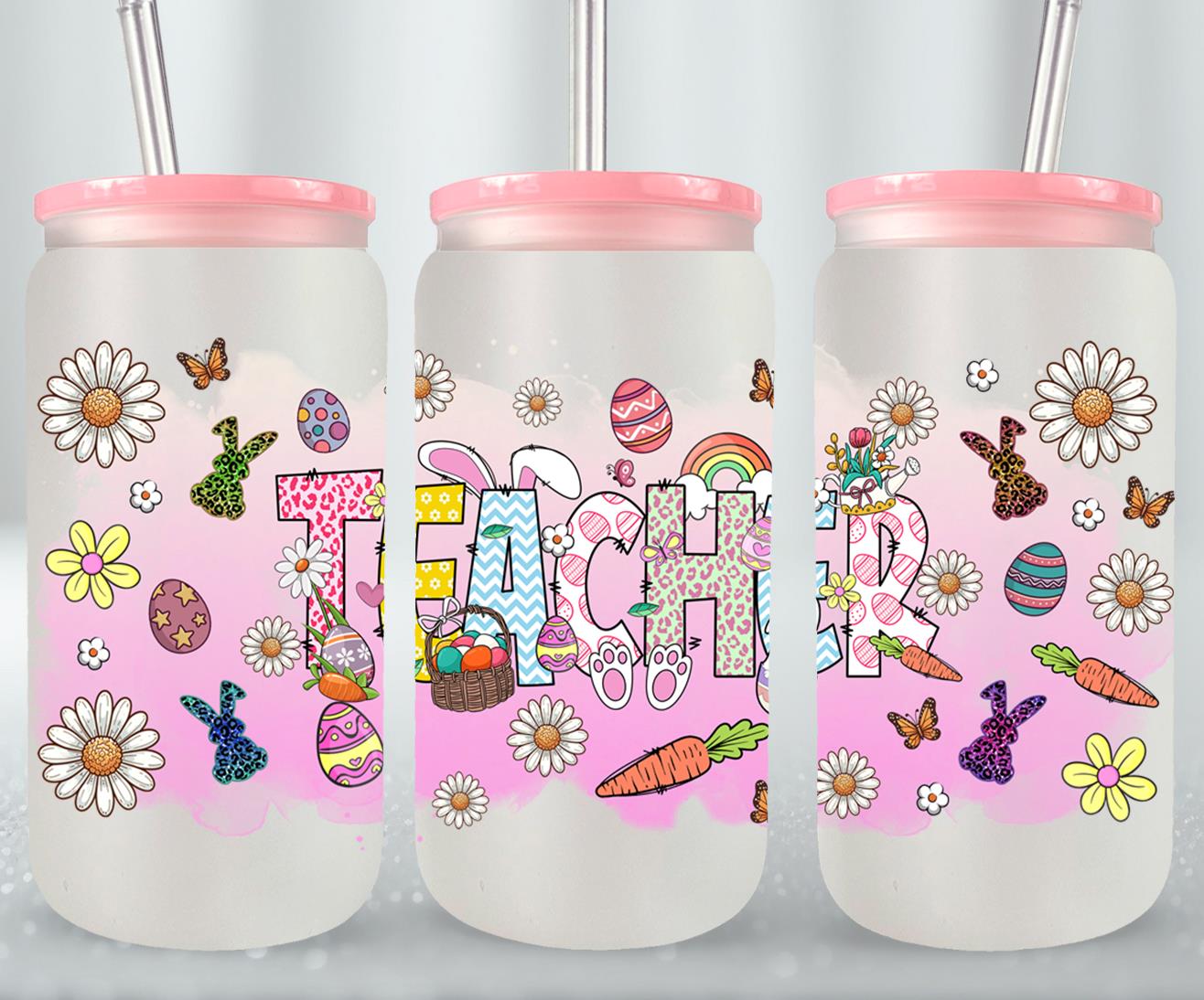 Teacher Easter Day-10452 - glass can