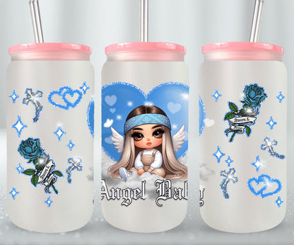 Angel Baby-10122 - glass can