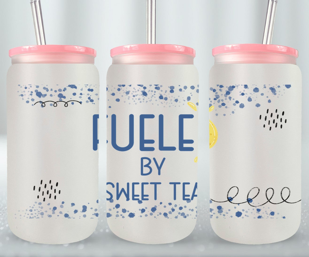 Fueled By Sweet Tea-10683 - glass can