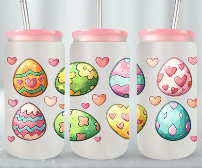 Easter Eggs-10324 - glass can