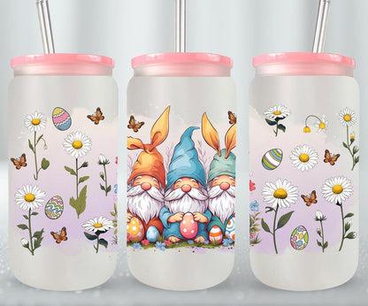 Gnomes Easter Day-10353 - glass can