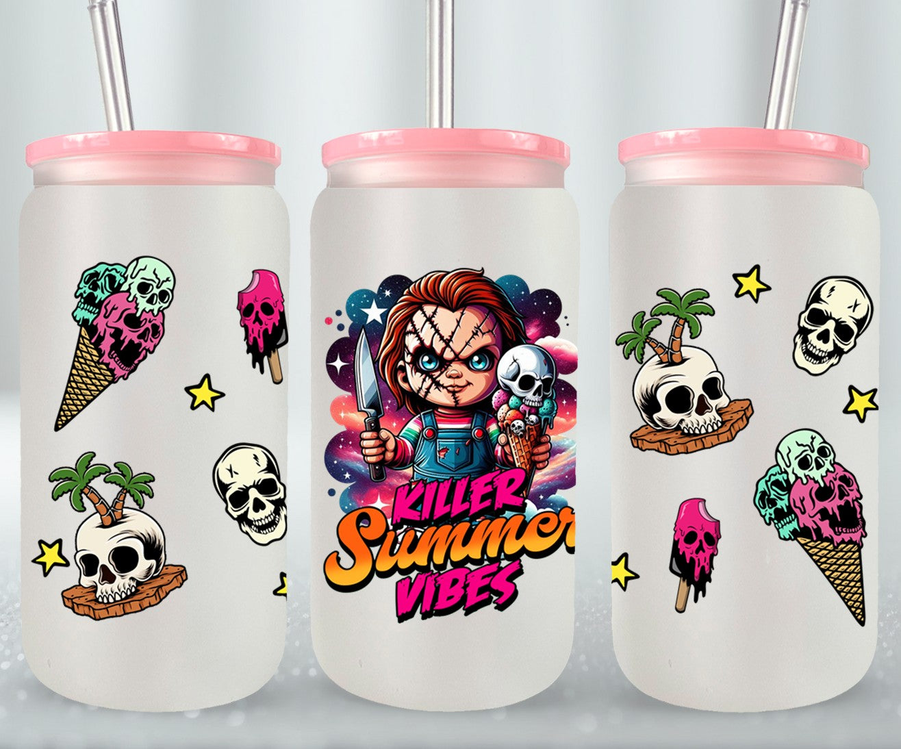 Summer Killer Vibes-10726 - glass can