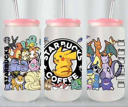 Pokemon - glass can