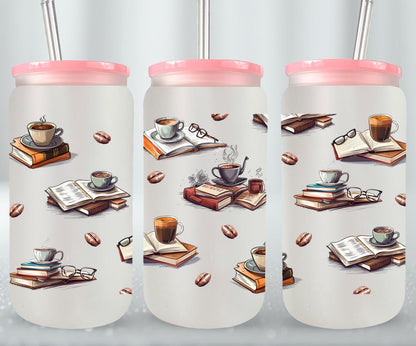 Books and Coffee1-9970 - glass can