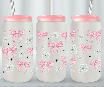 Flower Coquette-10252 - glass can