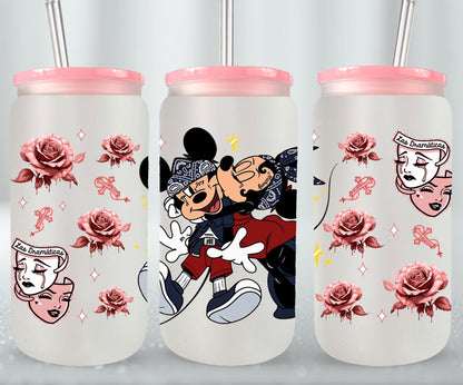 Cholos Cartoon-10152 - glass can