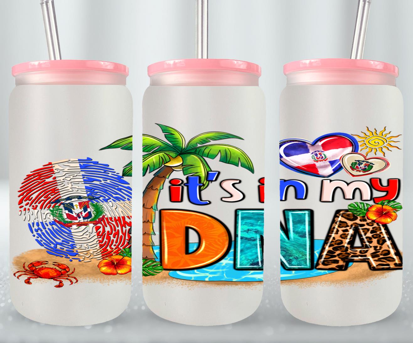 Its in My DNA-10239 - glass can