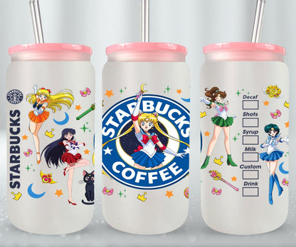 Moon Girls-9941 - glass can