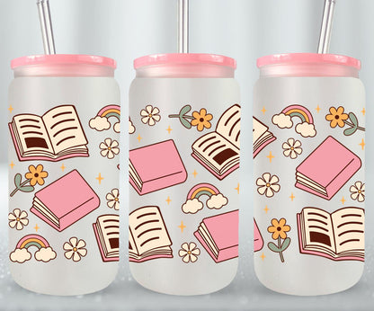 Book Floral-9968 - glass can