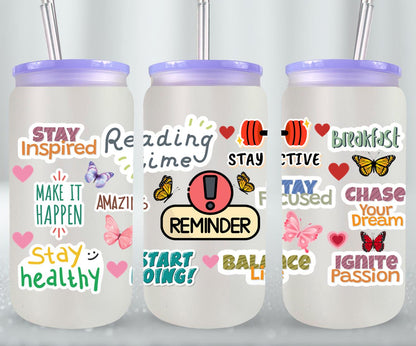 Reminder - glass can