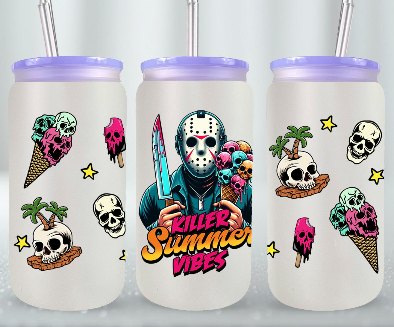 Killer Summer Vibes-10710 - glass can