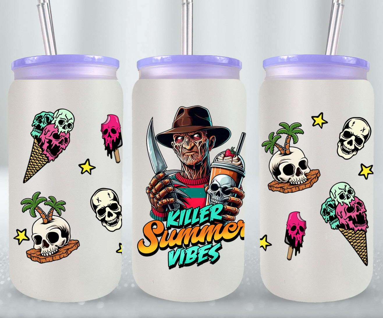 Killer Summer Vibes-10700 - glass can