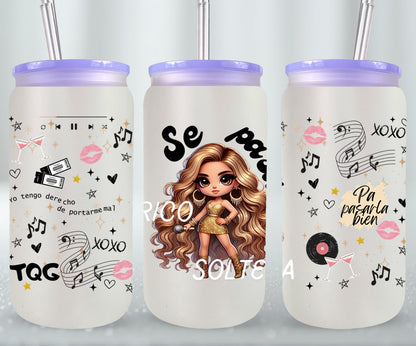 Se Pasa Rico Soltera-11076 - glass can