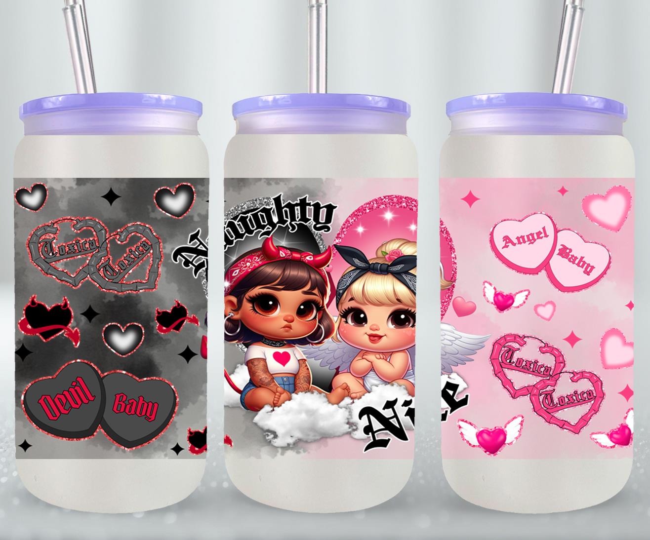 Naughty Mine-10147 - glass can