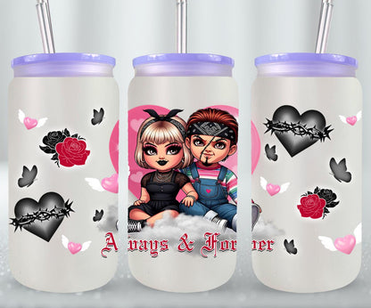 Always and Forever-10115 - glass can