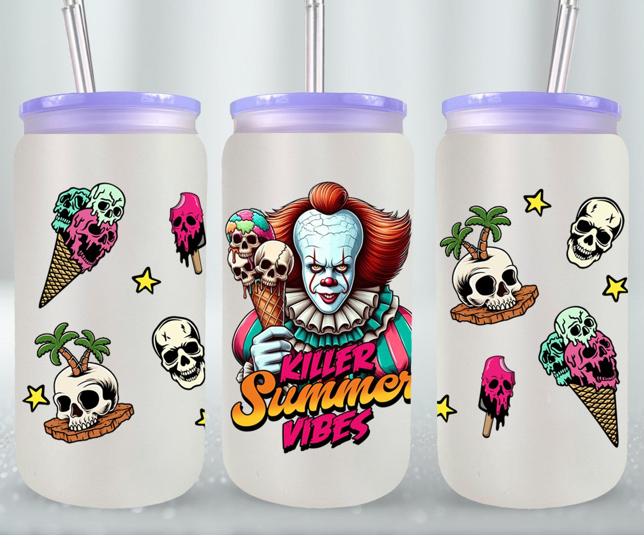 Killer Summer Vibes-10719 - glass can