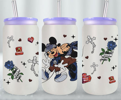 Cholos Cartoon-10149 - glass can