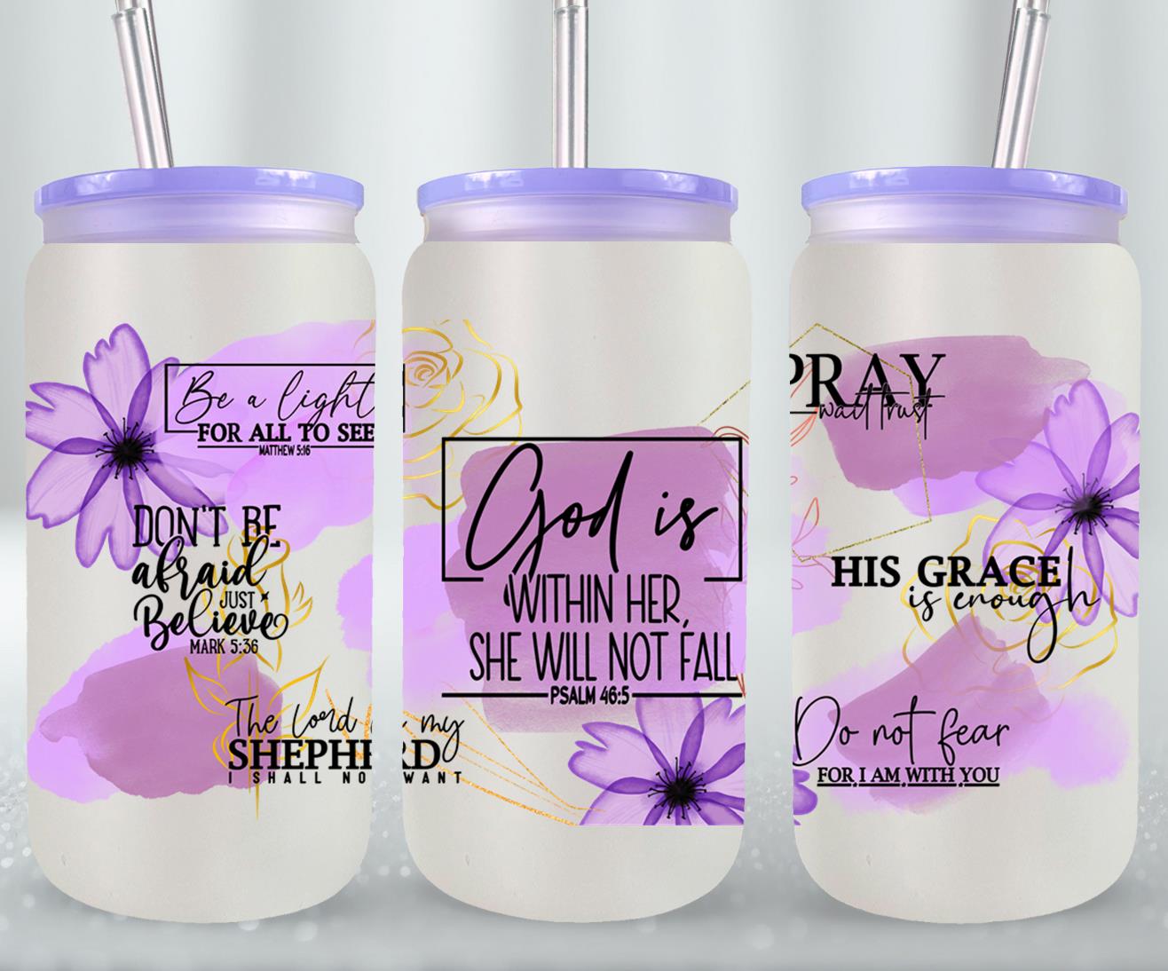Faith Affirmations-10196 - glass can