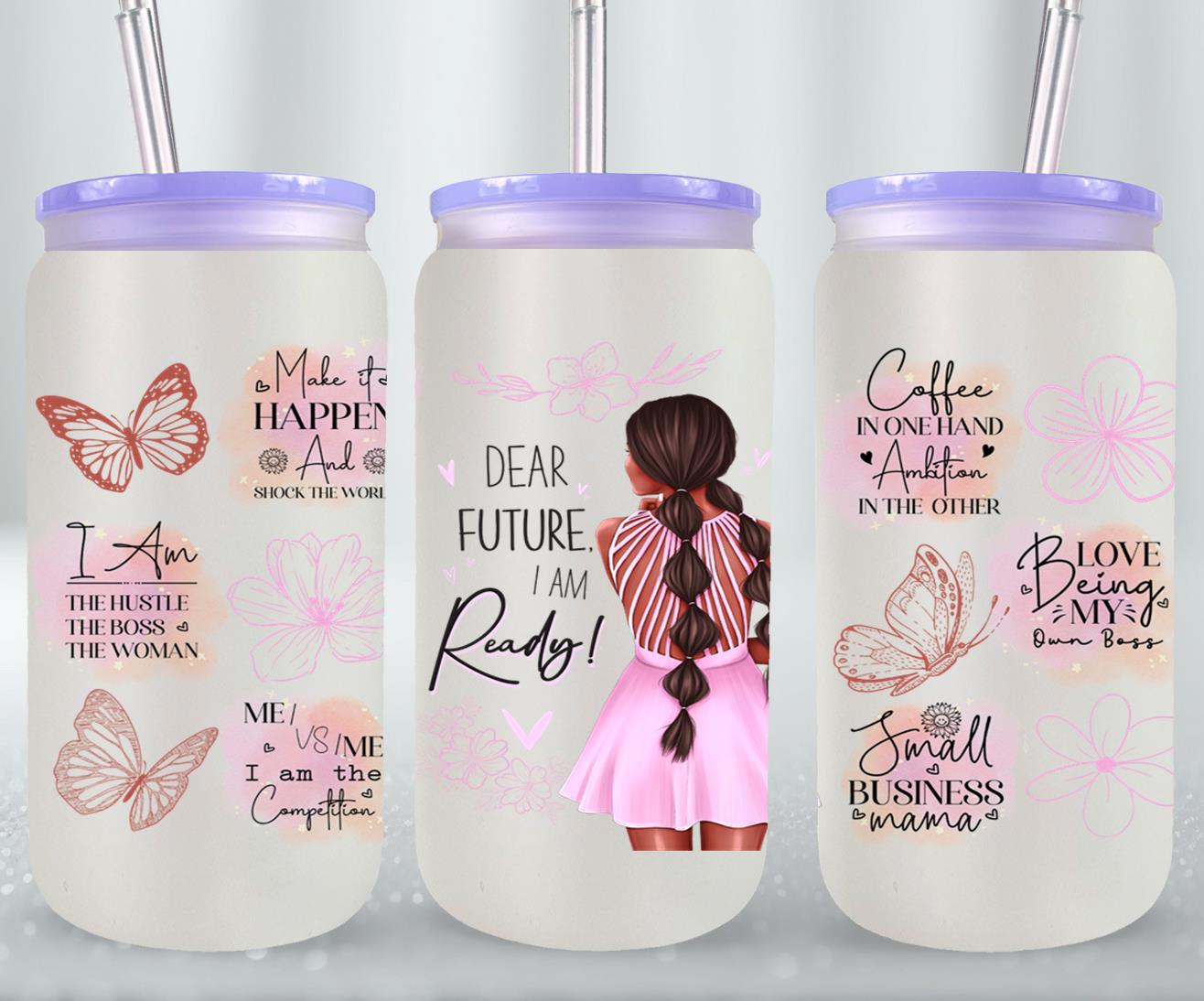 You Can Change The World - glass can