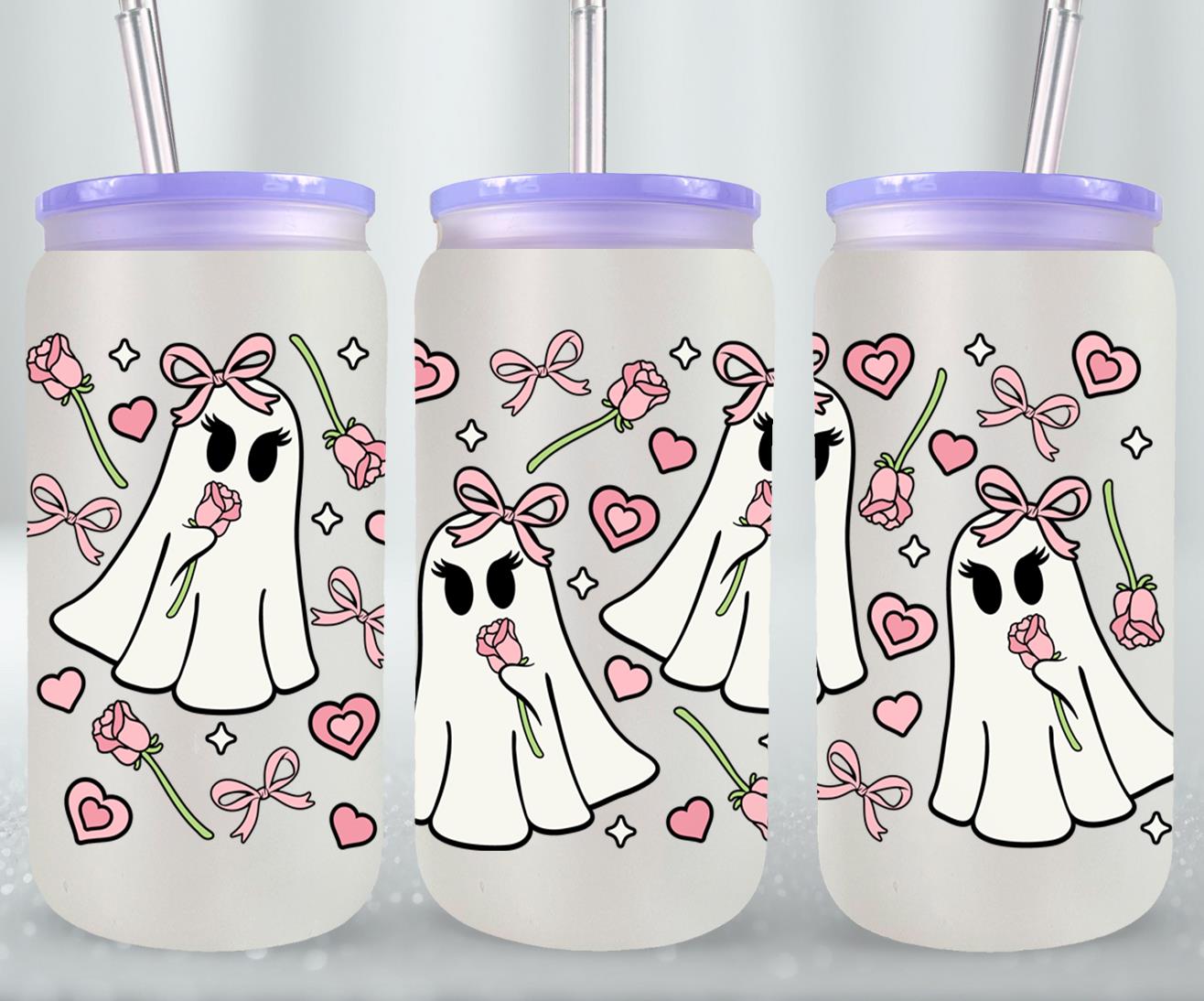 Coquette Ghostie-10251 - glass can