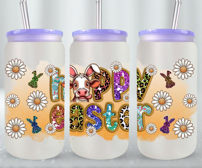 Cow Easter Day-10319 - glass can