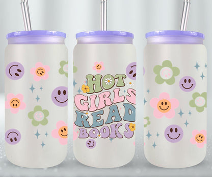 Hot Girls Read Books-9976 - glass can