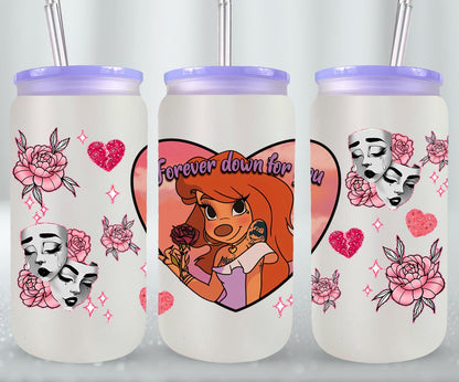 Cholos Cartoon-10160 - glass can