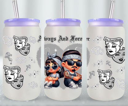 Always and Forever-10109 - glass can