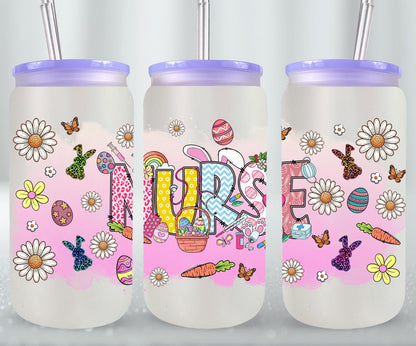 Nurse Easter Day-10442 - glass can