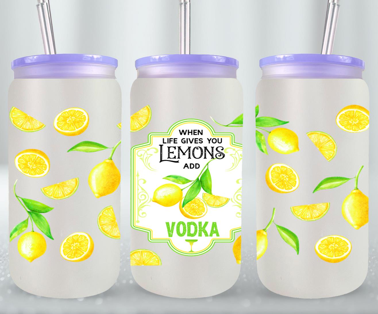 Add Vodka-10263 - glass can