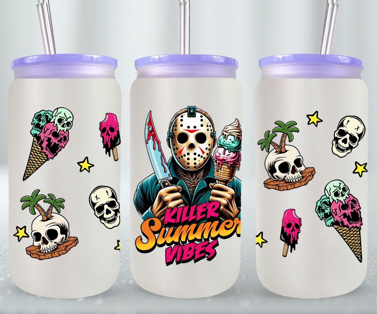 Killer Summer Vibes-10712 - glass can