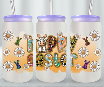 Cow Easter Day-10313 - glass can