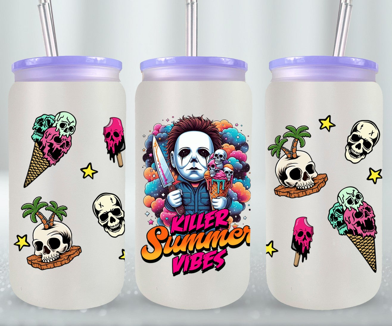 Summer Killer Vibes-10743 - glass can