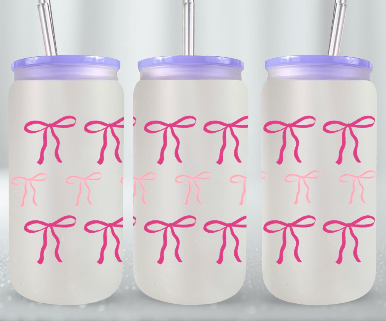 Thin Pink Coquette-10262 - glass can