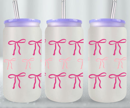 Thin Pink Coquette-10262 - glass can