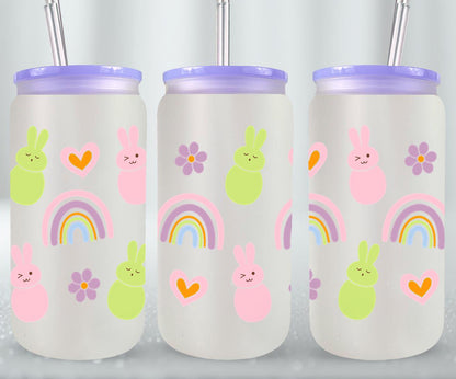 Peeps Rainbow-10461 - glass can