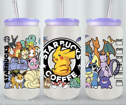 Pokemon - glass can